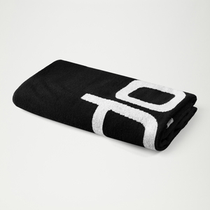 Serviette de bain Speedo Logo noir/blanc
