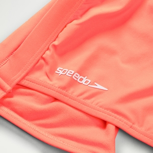 FLU3NTE Solid Convertible Bikini Top Coral