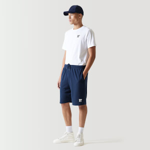 11 Degrees Core Sweat Shorts - Navy