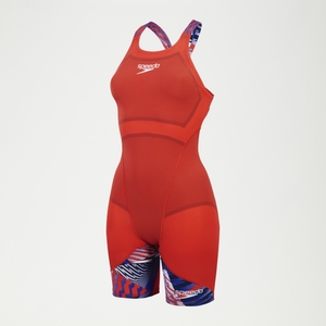 Women's Fastskin LZR Ignite Kneeskin Blue/Red