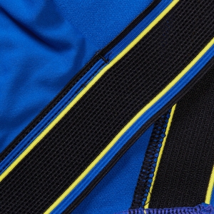 FLU3NTE Halter Crop Top Blue