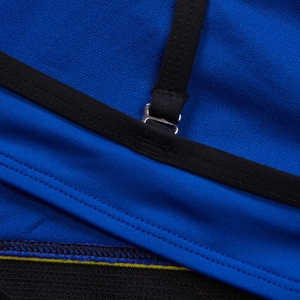 Maillot de bain FLU3NTE convertible ajouré bleu