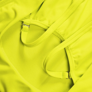 Maillot de bain FLU3NTE échancré vert