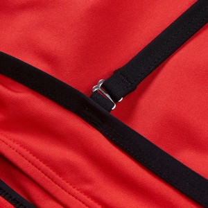 Roter FLU3NTE Convertible Badeanzug mit Cut-Out
