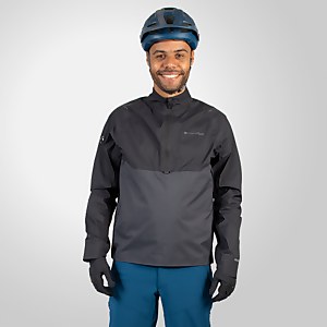 Men's MT500 Lite Waterproof Pullover - Black