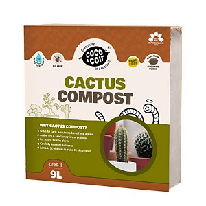 Coco & Coir Cactus & Succulent Compost - 9L