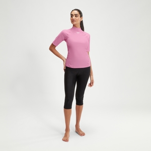Kurzarm-Rash-Top für Damen - XS