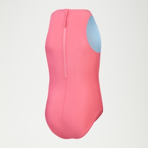 Hydrasuit Fille imprimé rose/bleu