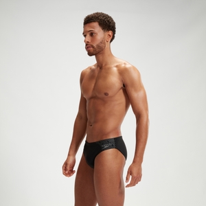 Men's Medley Logo 7cm Brief Black/Grey