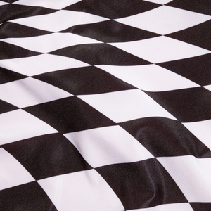 Maillot de bain Club Training Allover Digital Damier Noir/blanc