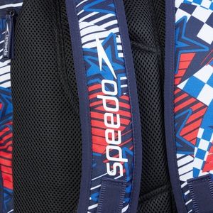 Sac à dos unisexe Teamster 2.0 35 litres bleu/rouge