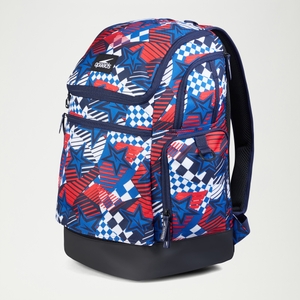 Sac à dos unisexe Teamster 2.0 35 litres bleu/rouge