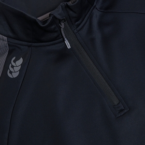 Elite 1/4 Zip Top Black