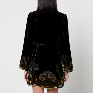 Rixo iris wrap dress cheap