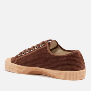 Novesta Men's Star Master Corduroy Low Top Trainers - Dark Brown