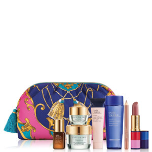 Estée lauder 7 piece 2025 gift set including leopard bag