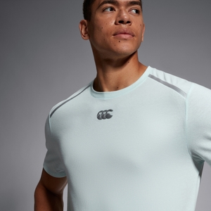 CANTERBURY COTTON/POLY TRAINING TEE AM GREEN