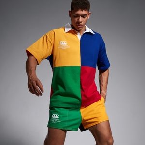 CANTERBURY HARLEQUIN BLOCK SS RUGBY AU ASSORTED