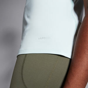 Womens Vapodri Racerback Vest Green
