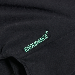 Racer Zip-Badeanzug mit Bade-BH für Damen Schwarz/Grün