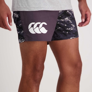 MENS MILITIA HARLEQUIN SHORT JET BLACK