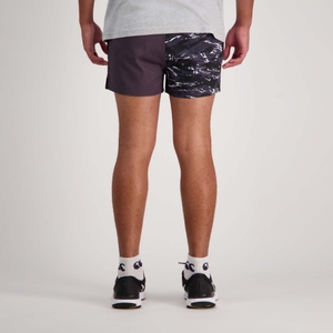 MENS MILITIA HARLEQUIN SHORT JET BLACK
