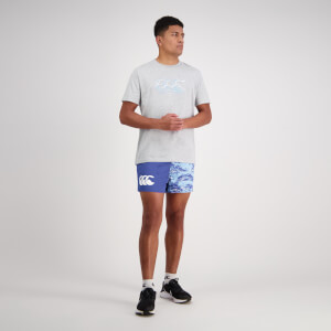 Mens Militia Harlequin 3In Short Bright Cobalt