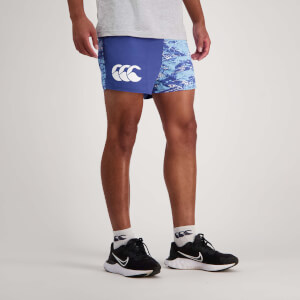 Mens Militia Harlequin 3In Short Bright Cobalt