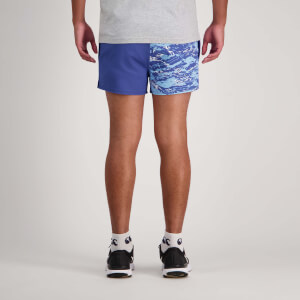 Mens Militia Harlequin 3In Short Bright Cobalt