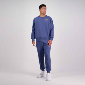 Mens Sport Dept Crew Neck Sweat Denim Marl