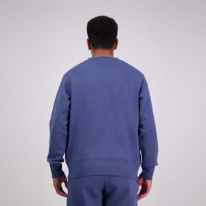 Mens Sport Dept Crew Neck Sweat Denim Marl