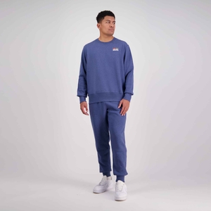 Mens Sport Dept Crew Neck Sweat Denim Marl