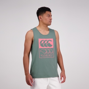 Mens Flip Tank Dark Forest