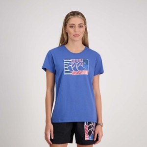 Women Uglies Ss T-Shirt Bright Cobalt- 6