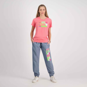 Women Uglies Tprd Cuff Stadium Pant Blue Mirage