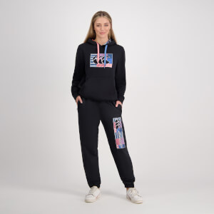Women Uglies Tprd Cuff Stadium Pant Jet Black