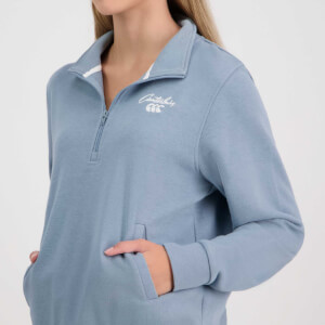 Canterbury W Blaze 1/4 Zip Sweat Citadel