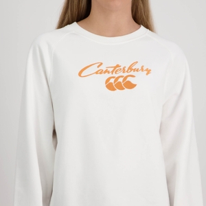 Women Blaze Raglan Crew Cloud Dancer