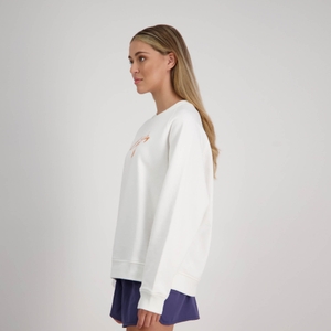 Women Blaze Raglan Crew Cloud Dancer