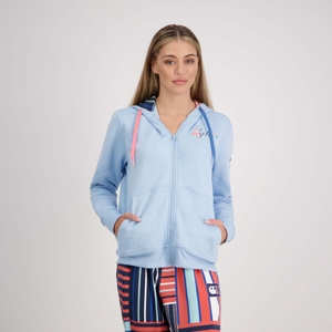 Women Uglies Fz Hoodie Cerulean Blue- 6