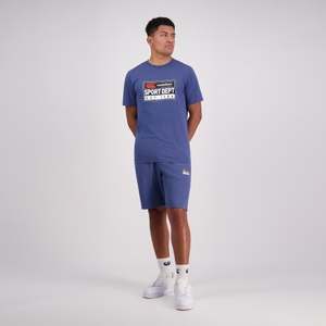 MENS SPORT DEPT. SS T-SHIRT DENIM MARL