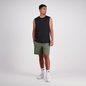 Mens Force Vapodri Singlet Jet Black