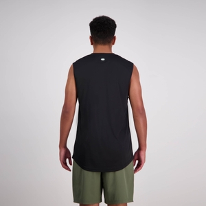 Mens Force Vapodri Singlet Jet Black