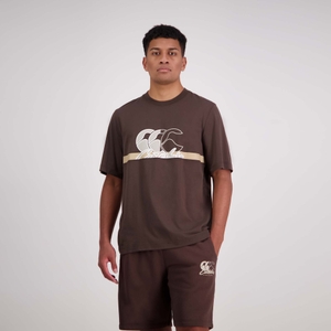 Mens Clash T-Shirt Turkish Coffee- XS