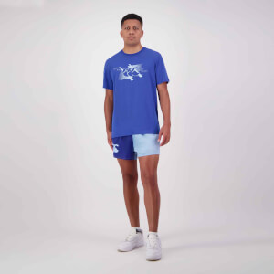 Mens Ss Printed T-Shirt Turkish Sea