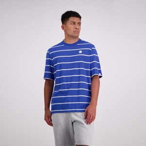 Mens Ss Yarn Dye T-Shirt Turkish Sea- XS