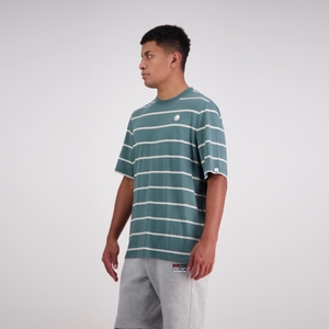 Mens Ss Yarn Dye T-Shirt Sea Pine