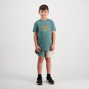 Kids Canterbury Printed T-Shirt Sea Pine