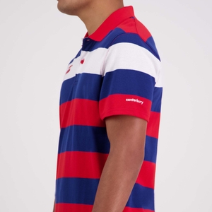 Mens Engineered Stripe Ss Polo Formula One