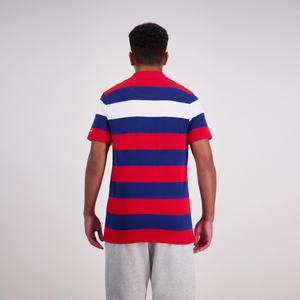 Mens Engineered Stripe Ss Polo Formula One